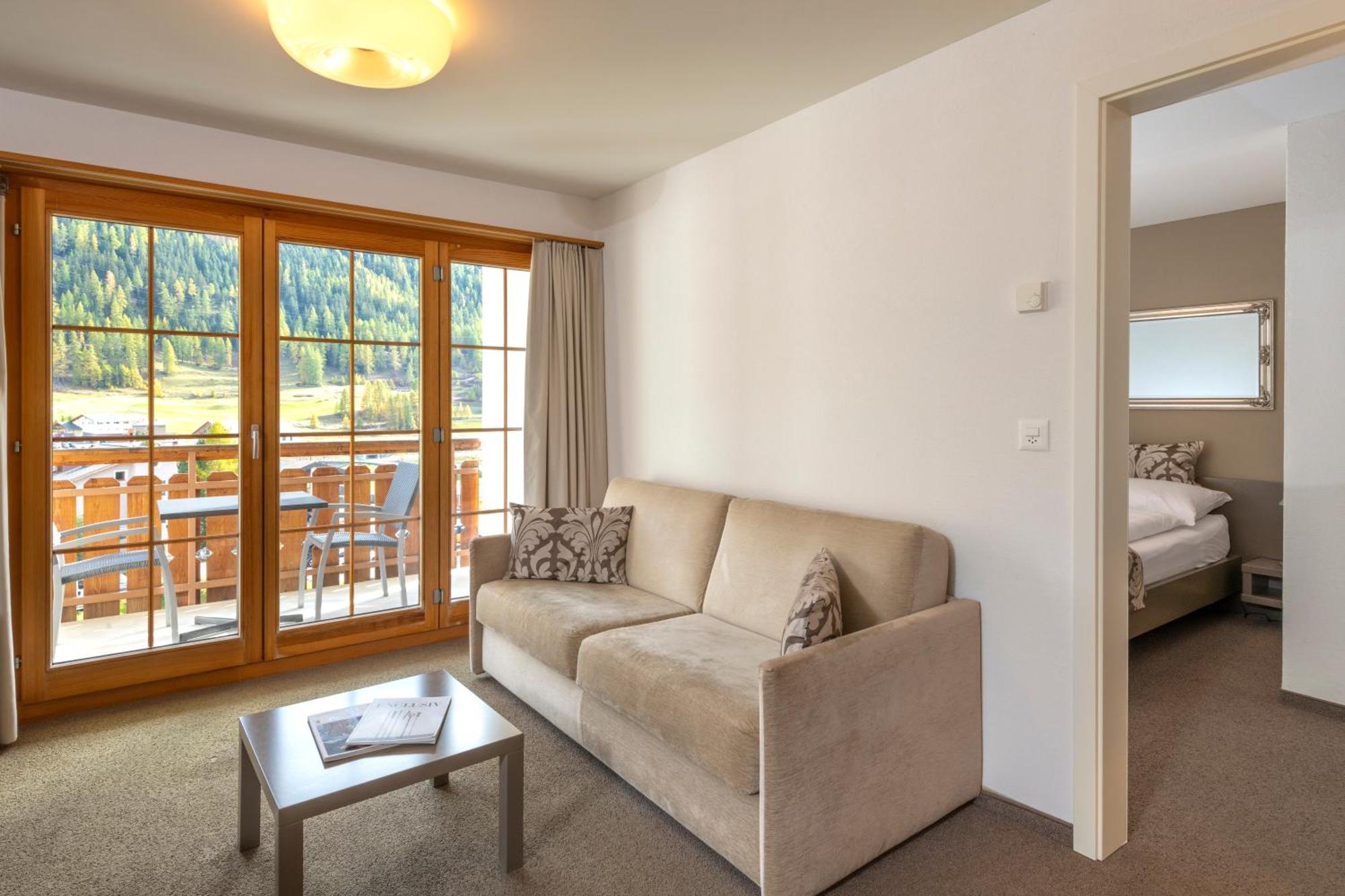 Ferienwohnungen Hotel Allegra Zuoz Dış mekan fotoğraf