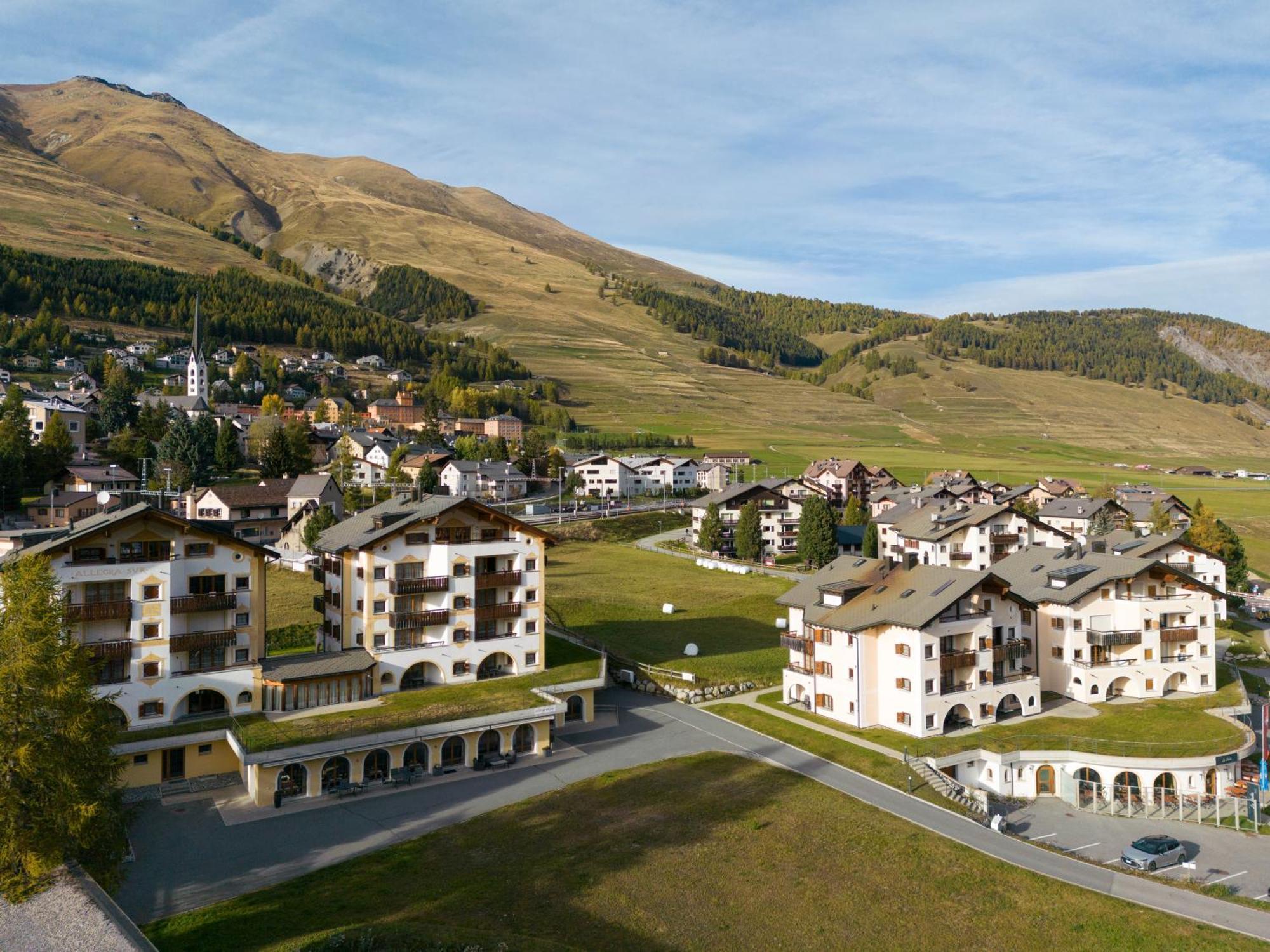 Ferienwohnungen Hotel Allegra Zuoz Dış mekan fotoğraf